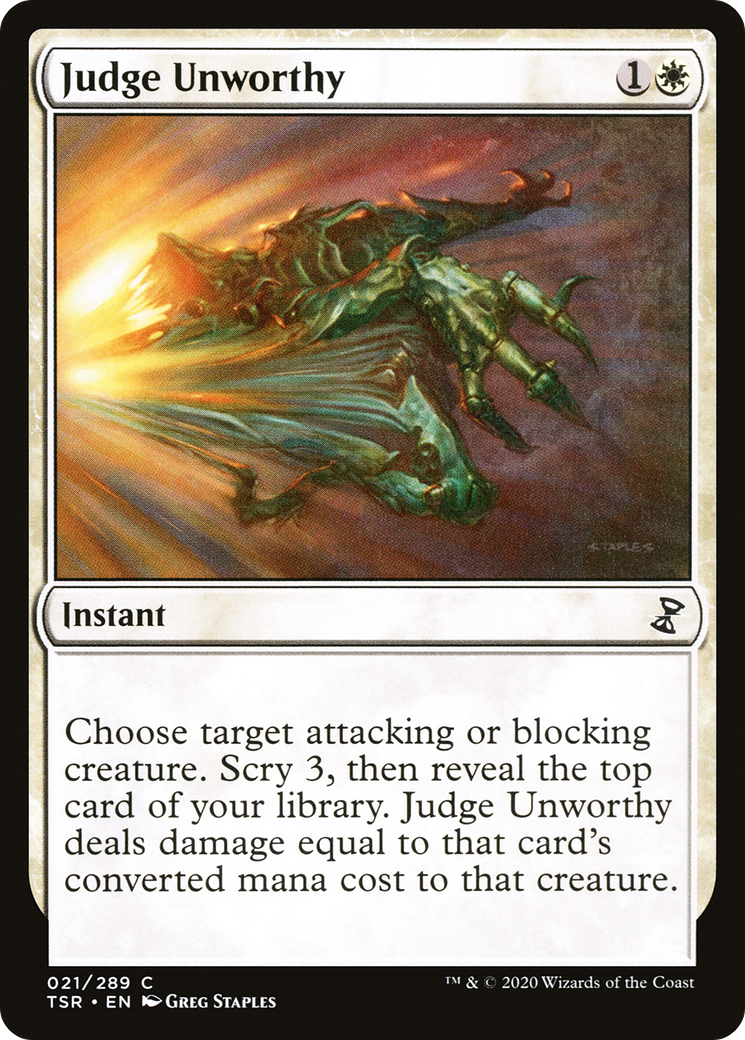 Judge Unworthy [Time Spiral Remastered]
