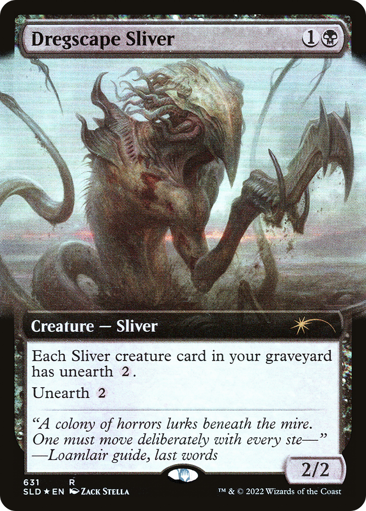 Dregscape Sliver (Extended Art) [Secret Lair Drop Promos]