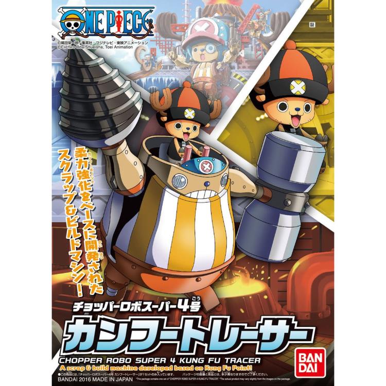 Bandai Spirits One Piece Chopper Robo Super 4 Kung Fu Tracer Model Kit