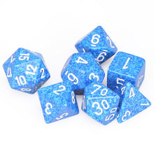 Chessex 7-Die Set - Speckled - Water