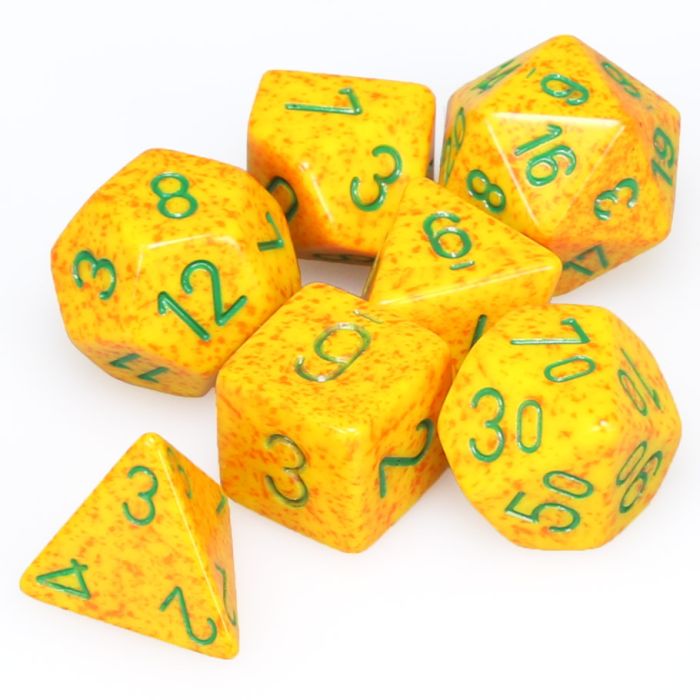 Chessex 7-Die Set - Speckled - Lotus