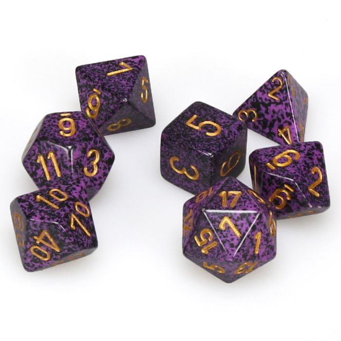 Chessex 7-Die Set - Speckled - Hurricane