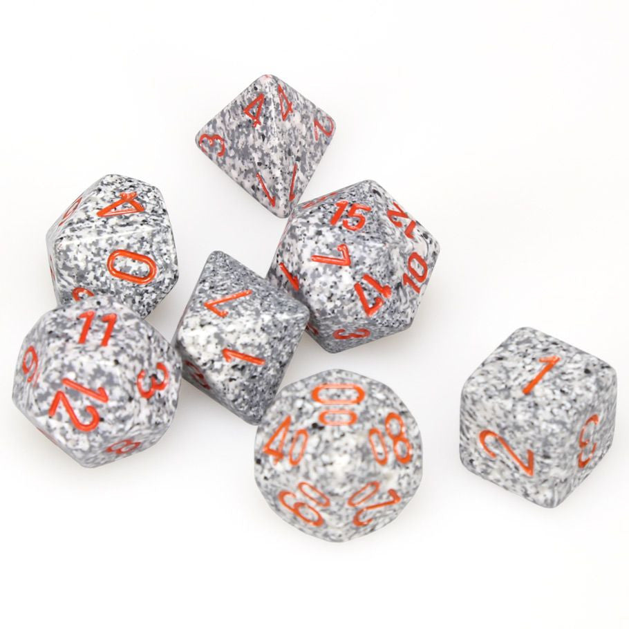 Chessex 7-Die Set - Speckled - Granite