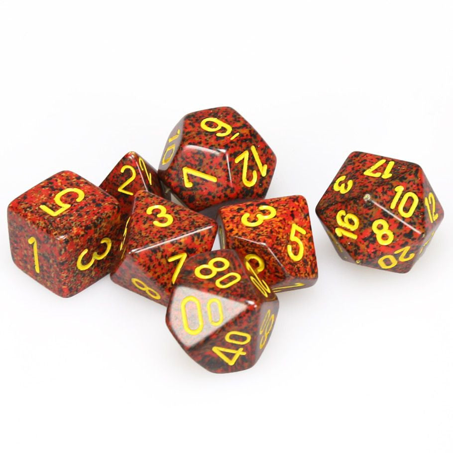 Chessex 7-Die Set - Speckled - Mercury