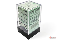 Chessex 16MM D6 Dice - Opaque - Pastel Green/Black