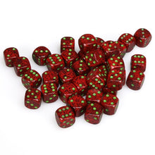 Chessex 12MM D6 Dice - Speckled - Strawberry