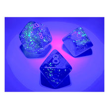 Chessex 7-Die Set - Gemini Luminary - Blue-Blue/Light Blue