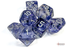 Chessex 7-Die Set - Nebula - Black/White