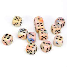 Chessex 16MM D6 Dice - Festive - Circus/Black