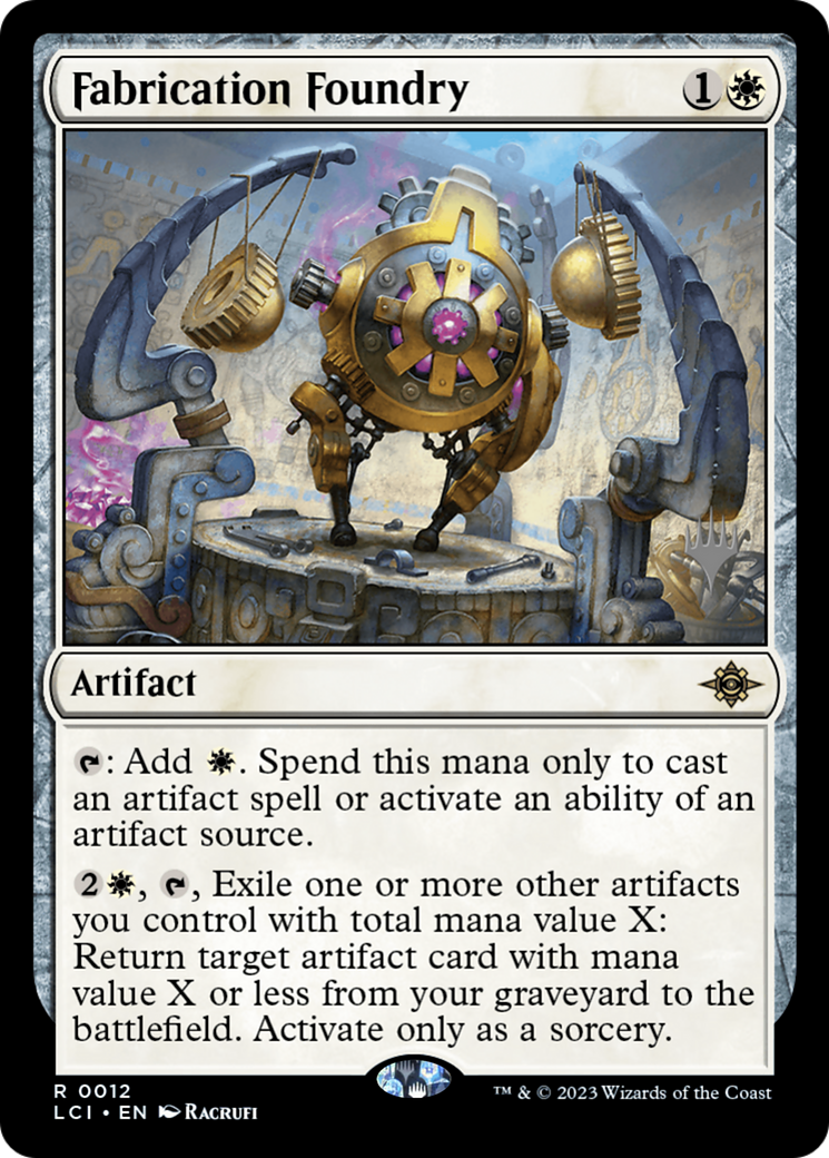 Fabrication Foundry (Promo Pack) [The Lost Caverns of Ixalan Promos]