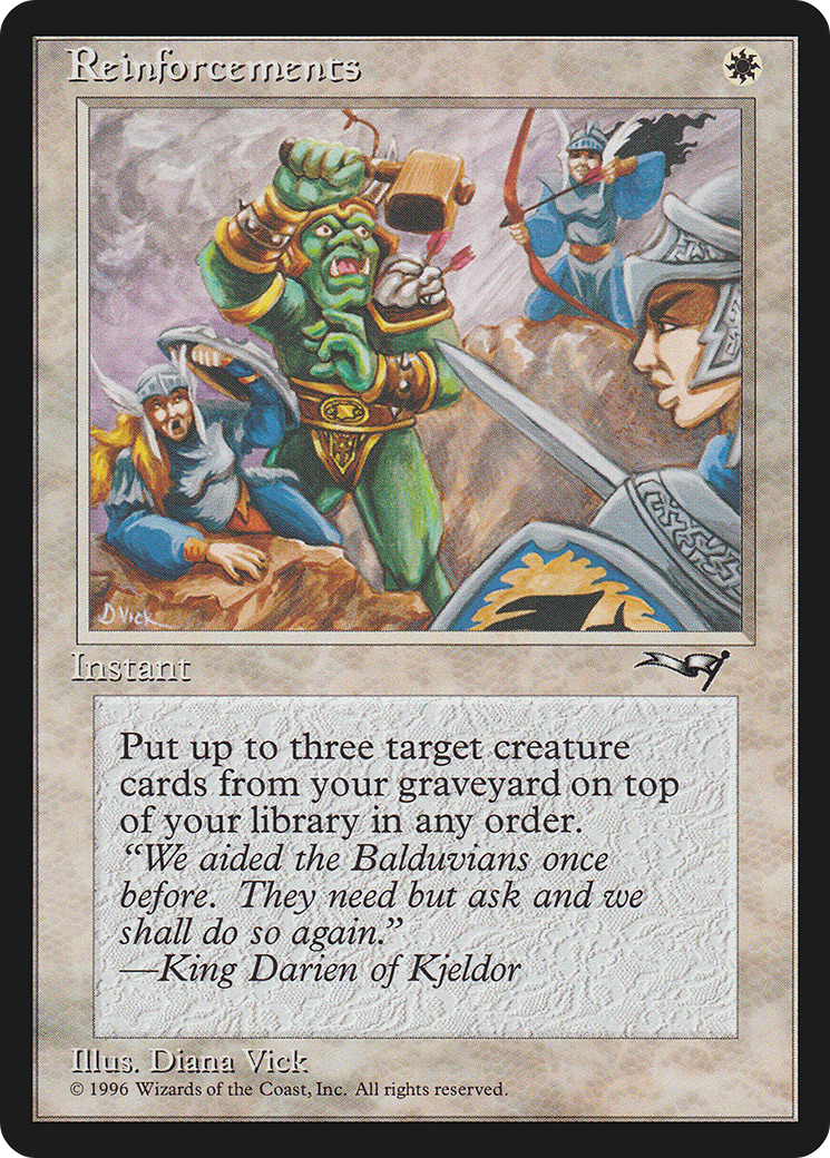 Reinforcements (No Archer) [Alliances]