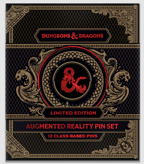 Dungeons & Dragons Limited Edition Augmented Reality Pin Set
