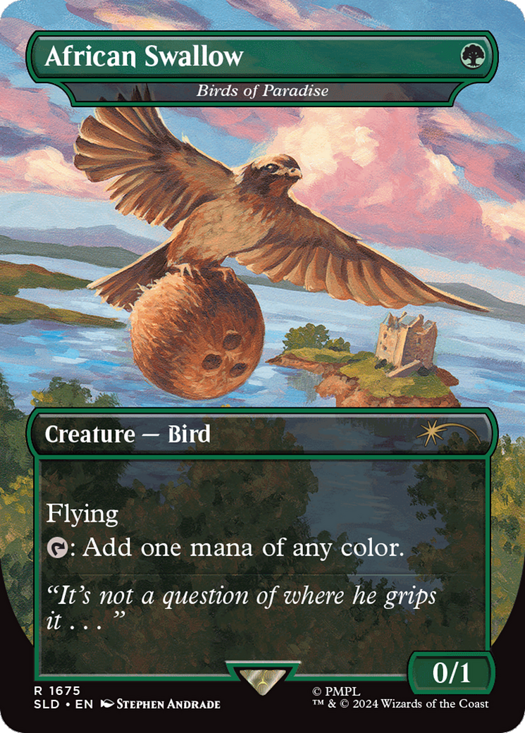 African Swallow - Birds of Paradise [Secret Lair Drop Series]