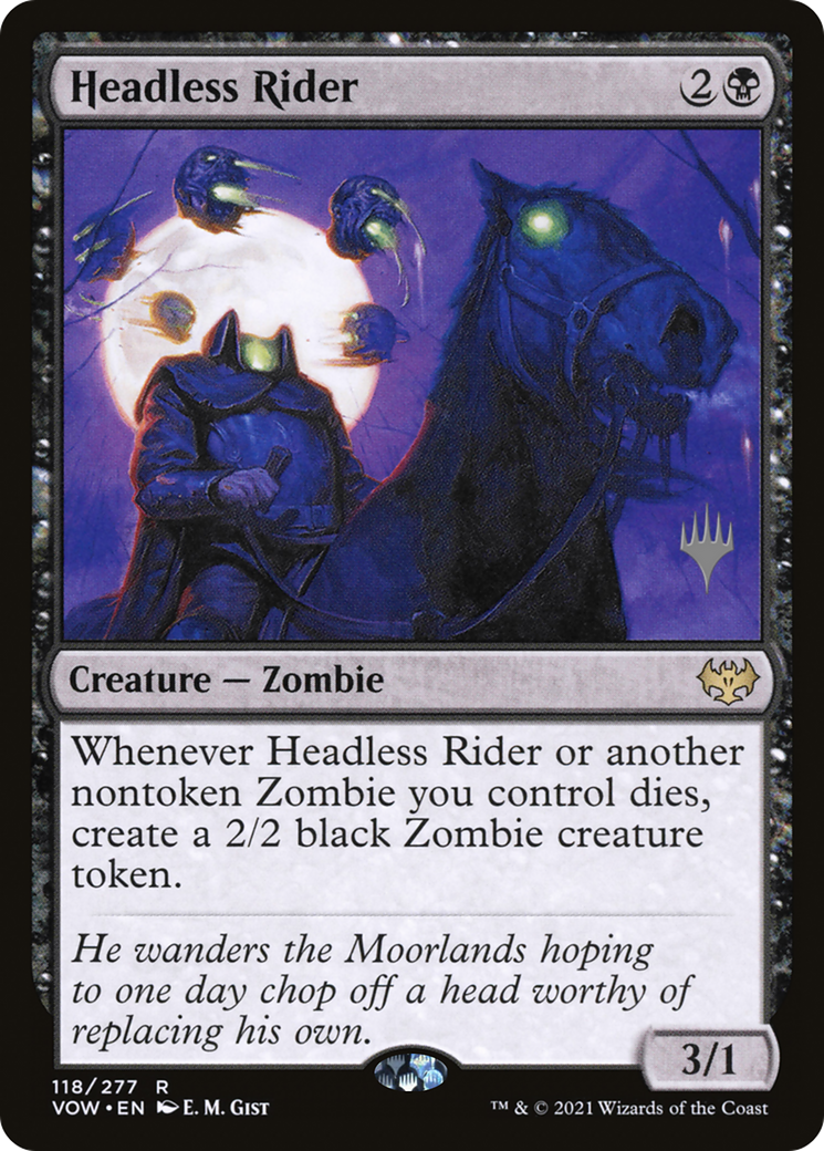 Headless Rider (Promo Pack) [Innistrad: Crimson Vow Promos]