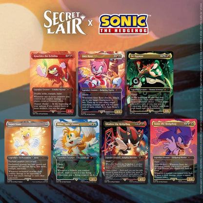 MTG Secret Lair Sonic: Friends & Foes Non-foil WPN Store Only