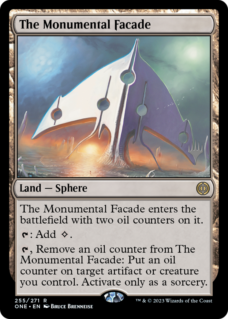 The Monumental Facade (Promo Pack) [Phyrexia: All Will Be One Promos]