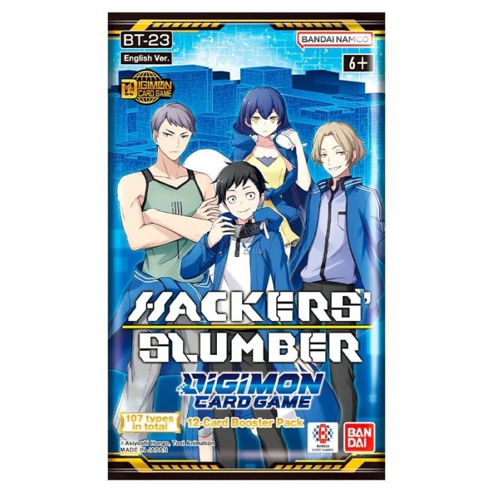 Digimon Hackers` Slumber [BT-23] Booster Pack