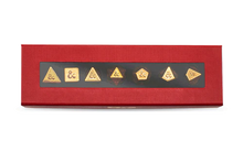 50th Anniversary Heavy Metal 7 RPG Dice Set for Dungeons & Dragons