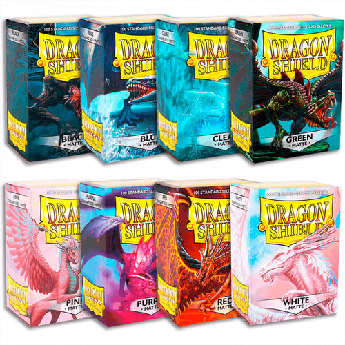 Dragon Shield Matte Solid Color Sleeves (Standard Size)