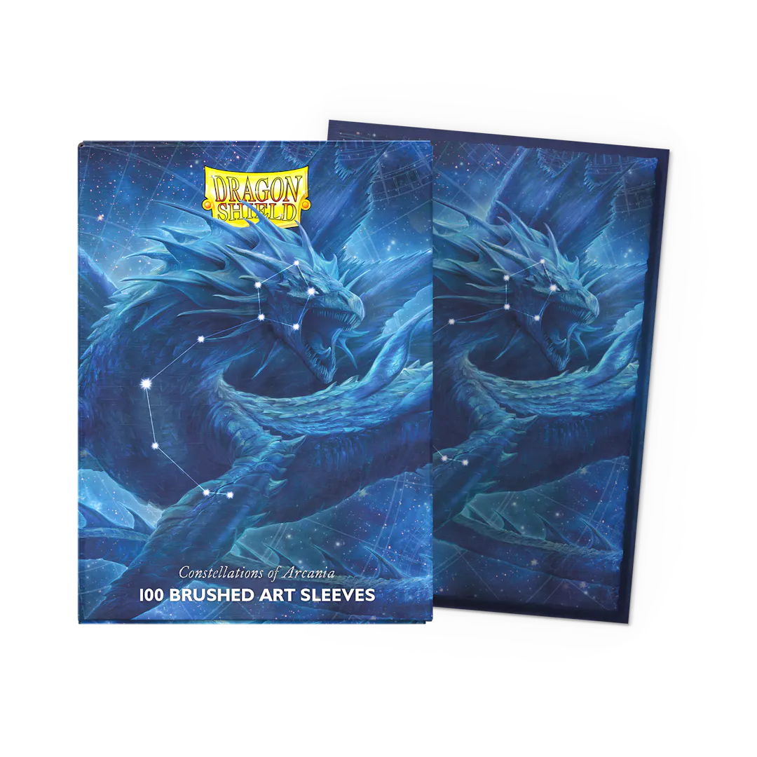 Dragon Shield Drasmorx Constellation Art Brushed Sleeves (Standard Size)