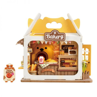 Rolife Teddy's Bread Box DIY Miniature House Kit DS033