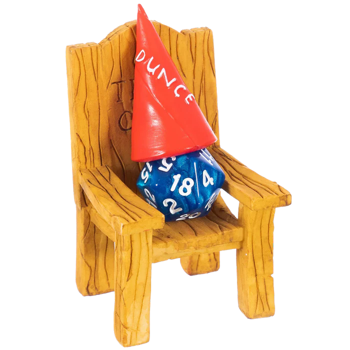 LYNX: Dice Jail Chair & Dunce Hat