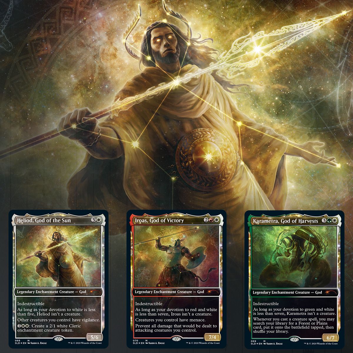 MTG Secret Lair Drop Series Theros Stargazing Vol 1 (Heliod)
