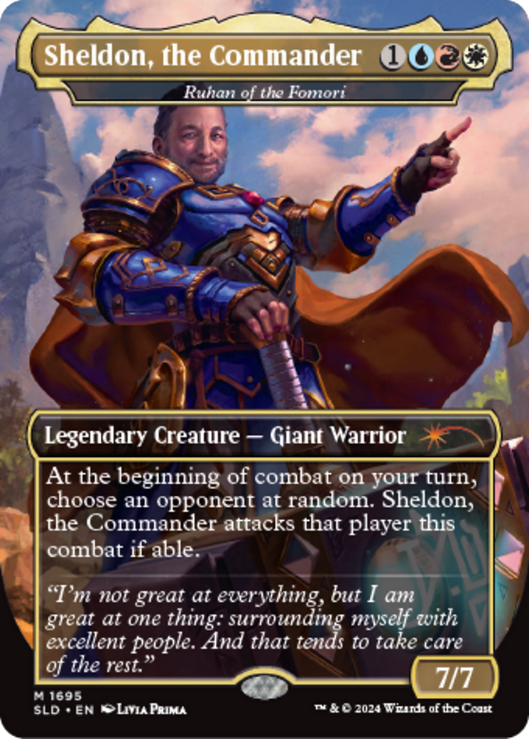 Ruhan of the Fomori - Sheldon, the Commander [Secret Lair: Sheldon's Spellbook]