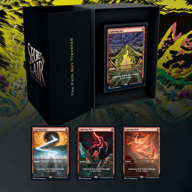 MTG Secret Lair Drop Series Mountain, Go