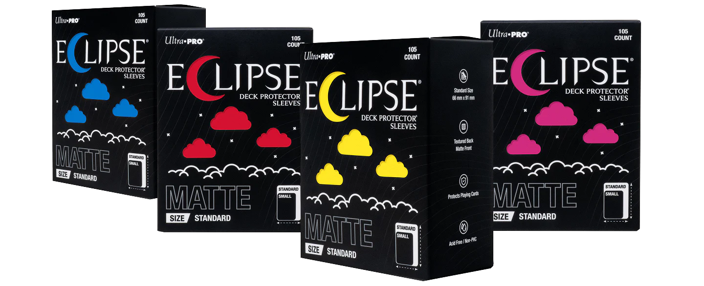 Ultra Pro Eclipse Matte Standard Sleeves (New Packaging)