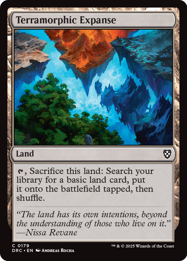 Terramorphic Expanse [Aetherdrift Commander]