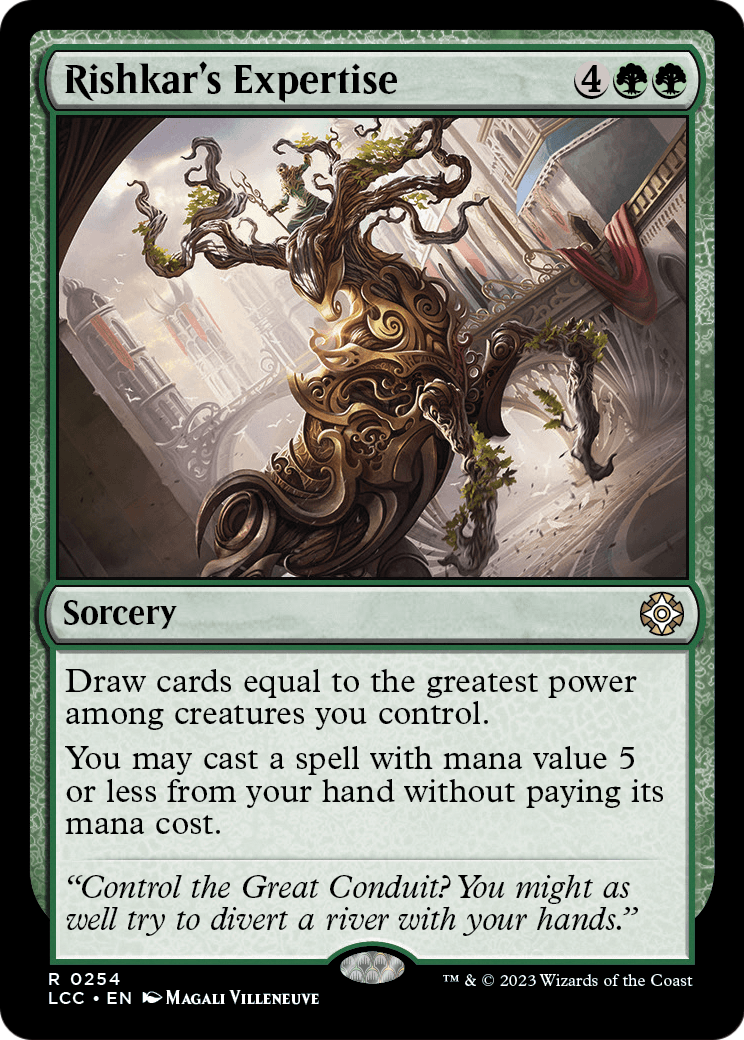 Rishkar's Expertise [The Lost Caverns of Ixalan Commander]