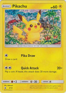 Pikachu (4/12) [McDonald's Promos: 2018 Collection]