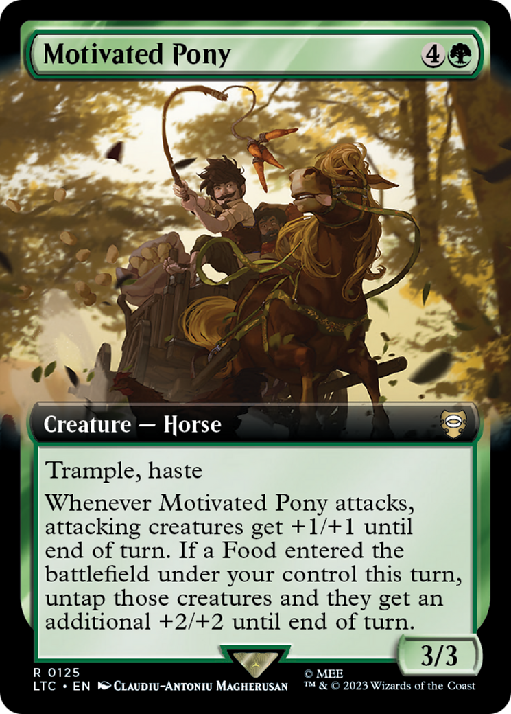Motivated Pony (Extended Art) [The Lord of the Rings: Tales of Middle-Earth Commander]