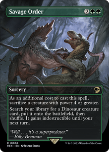 Savage Order (Borderless) [Jurassic World Collection]
