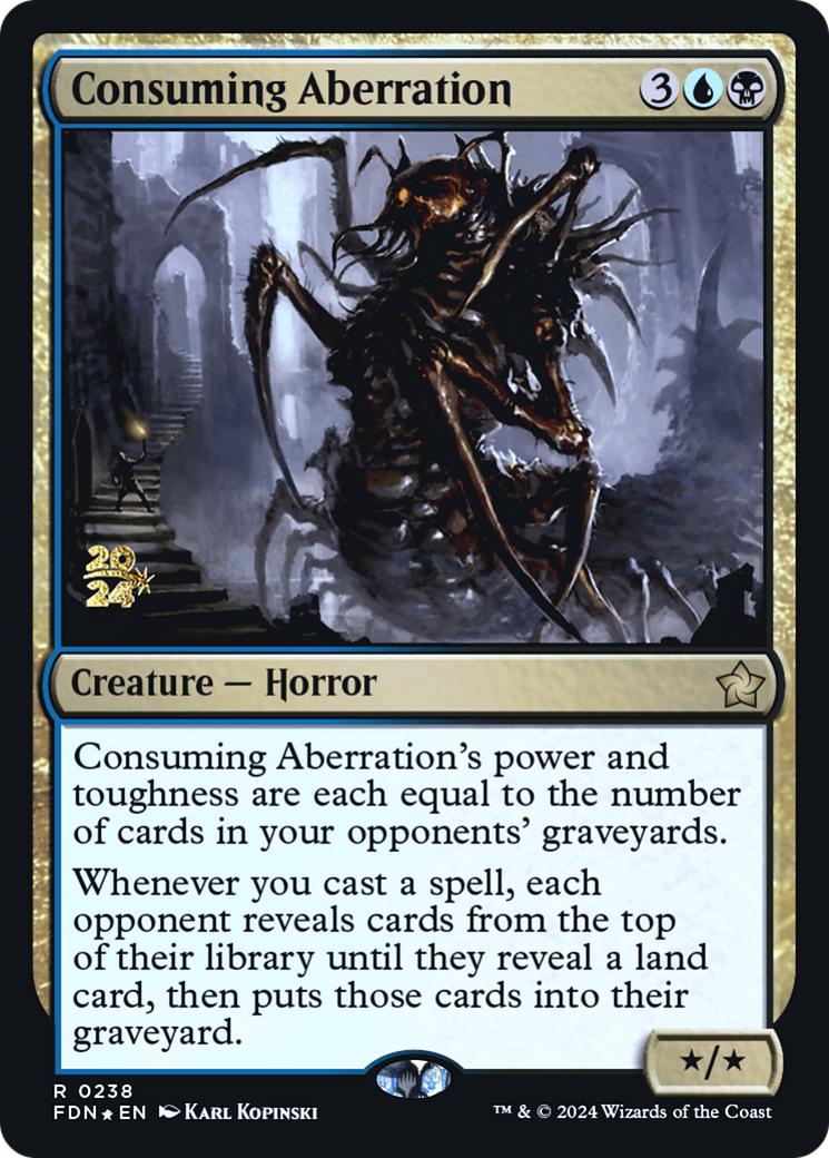 Consuming Aberration [Foundations Prerelease Promos]