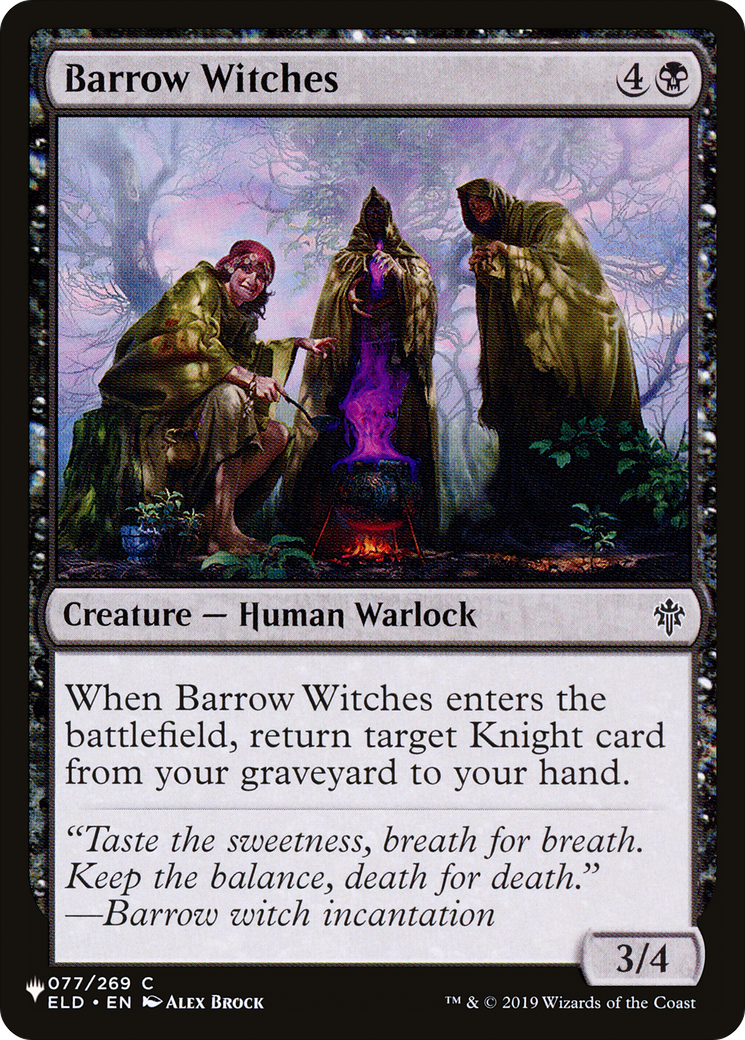 Barrow Witches [The List]