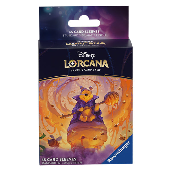 Disney Lorcana Azurite Sea Pooh Hunny Wizard Card Sleeves