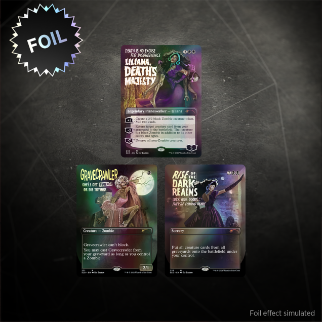 MTG Secret Lair Drop Series Thrilling Tales of the Undead