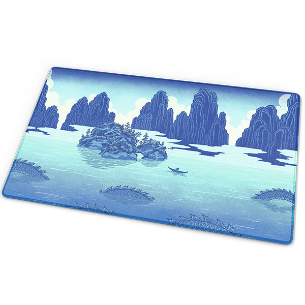 Arcane Fortress Ukiyo-e Echoes of the Deep Playmat