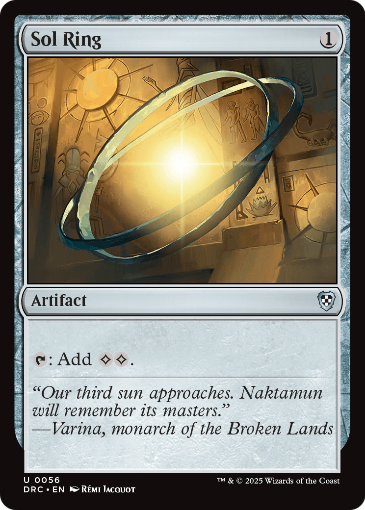 Sol Ring (0056) [Aetherdrift Commander]