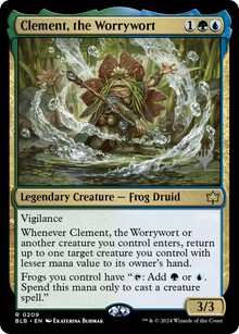 Clement, the Worrywort (Promo Pack) [Bloomburrow Promos]
