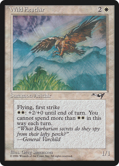 Wild Aesthir (Lightning Background) [Alliances]