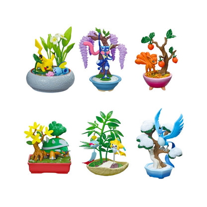 Re-ment Pokemon Pocket Bonsai 3 With The Changing Seasons Mystery Blind Box