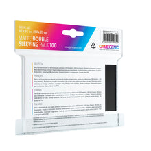 Gamegenic Matte Double Sleeving Pack (100 count)