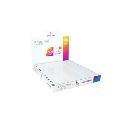 Gamegenic Sideloading 18-Pocket Pages: 50 pg