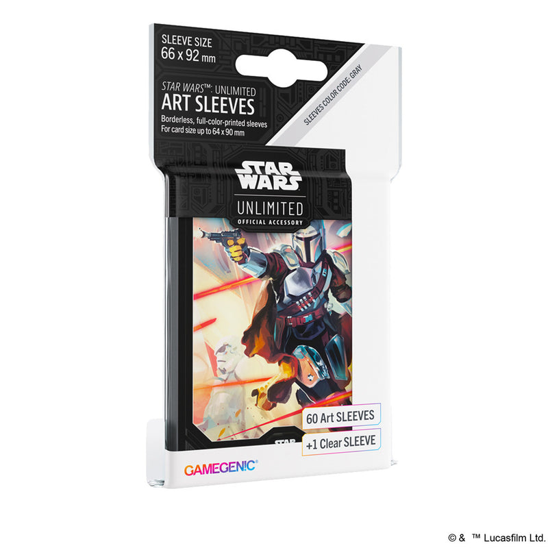 Gamegenic Star Wars Unlimited Mandalorian Art Sleeves