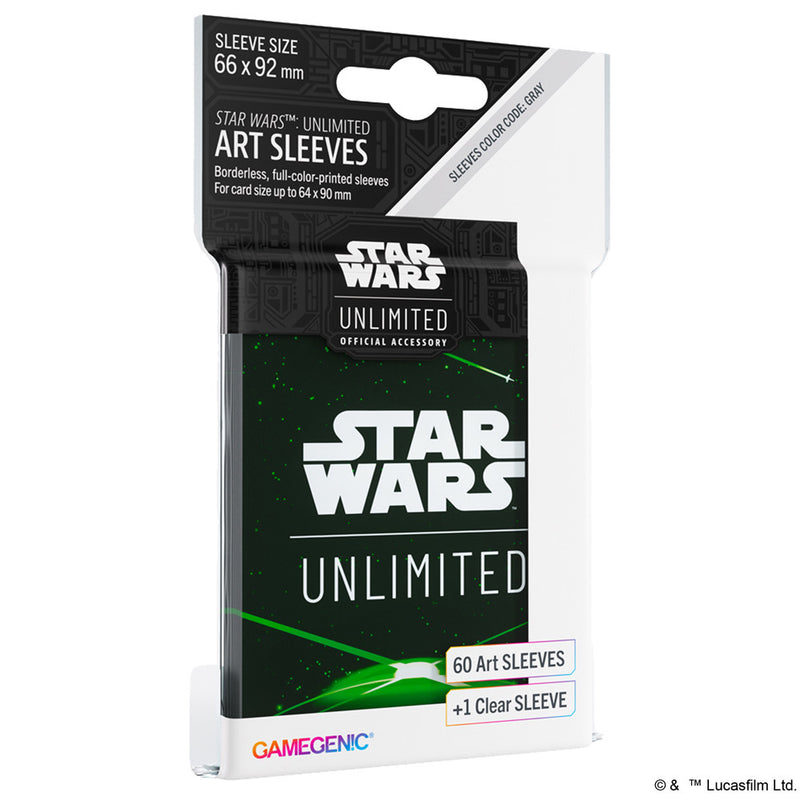 Gamegenic Star Wars Unlimited Space Green Art Sleeves