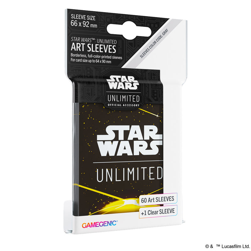 Gamegenic Star Wars Unlimited Space Yellow Art Sleeves