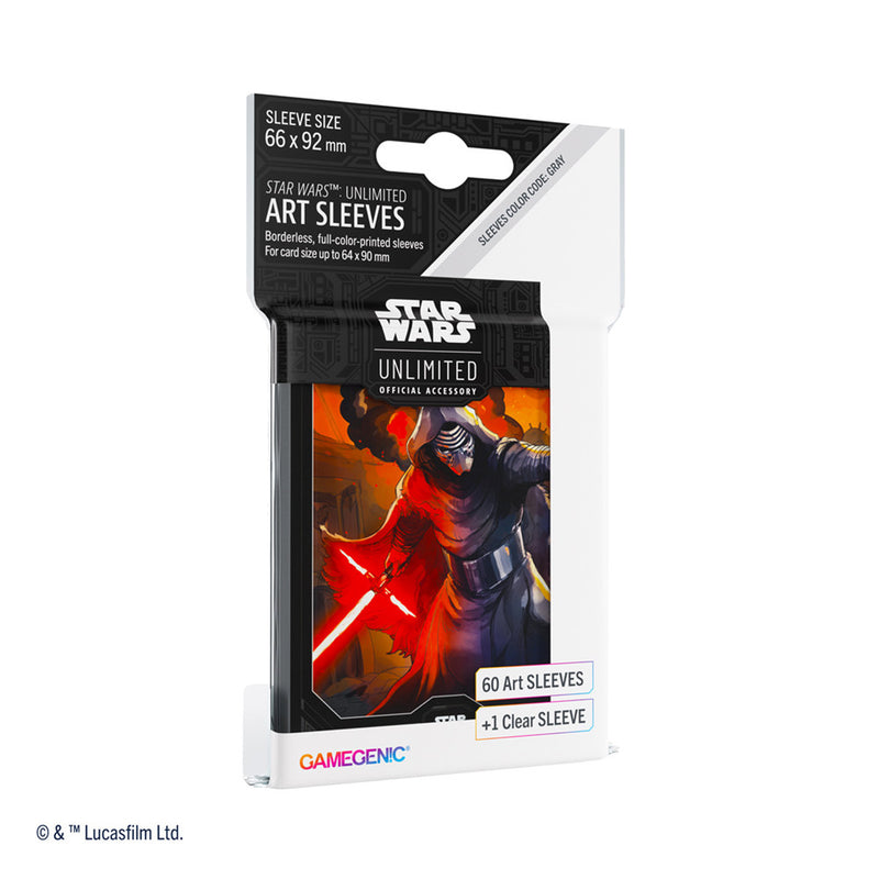 Gamegenic Star Wars Unlimited Kylo Ren Art Sleeves